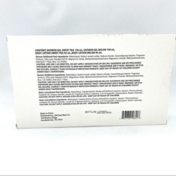 Sweet Pea & Melon Shower Gel Body Lotion Gift Set New - Picture 5 of 5